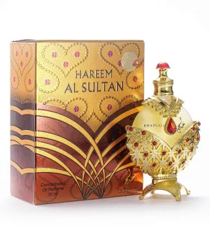 Khadlaj Khadlaj Hareem Al Sultan Gold parfémovaný olej pro ženy