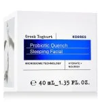Probiotikus, tápláló éjszakai arcpakolás görög joghurttal 40 ml