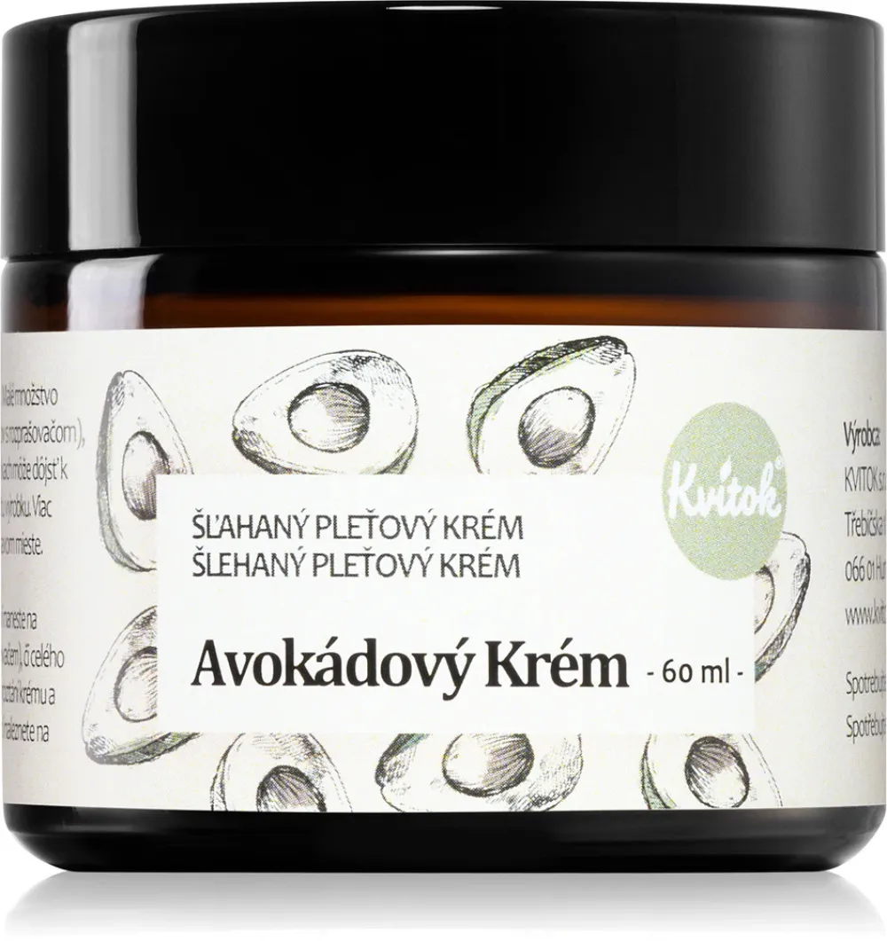 Kvitok Avokádó krém zsíros és problémás bőrre (60 ml) - új formula