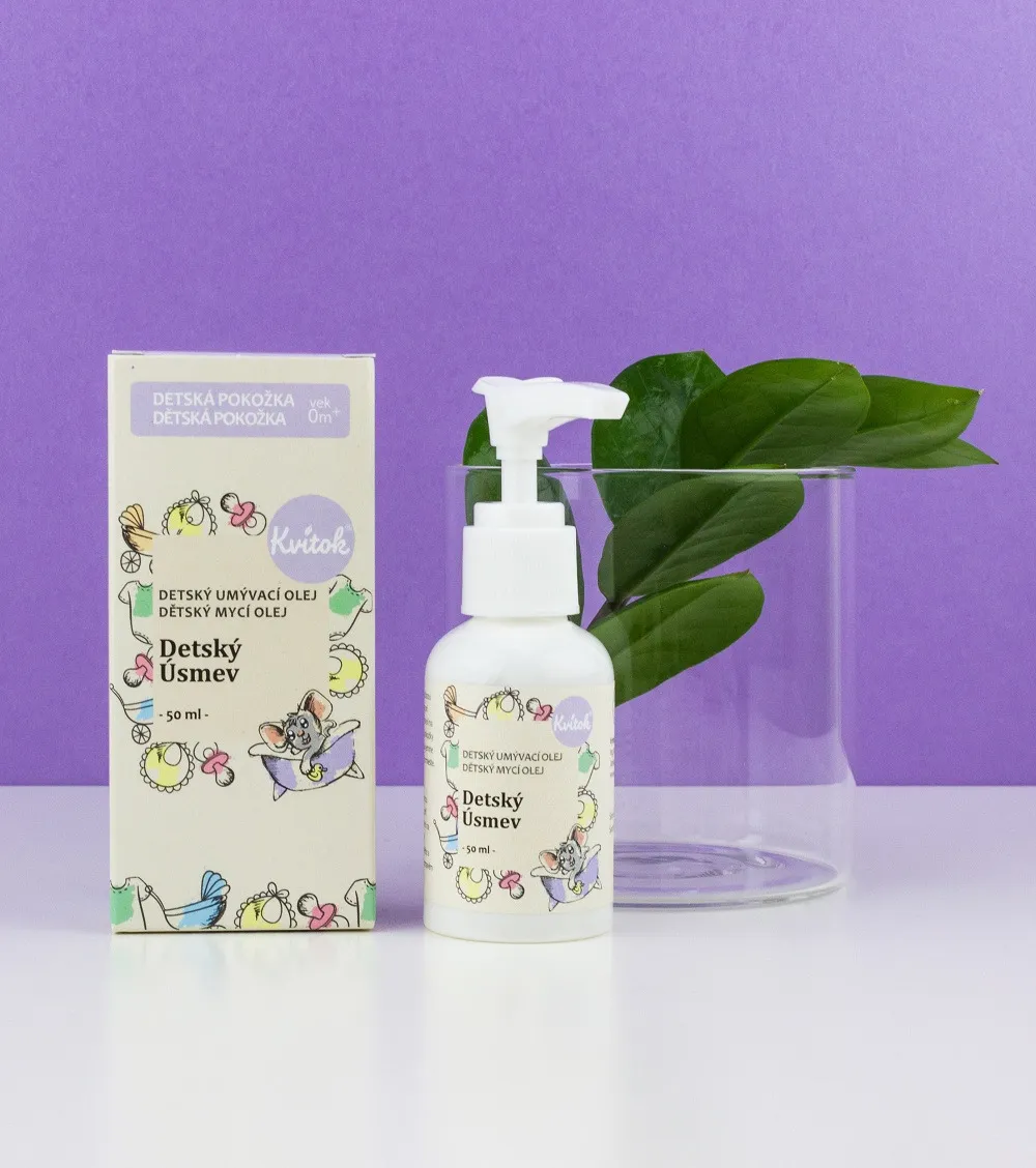 Kvitok Baby Smile baba mosakodó olaj (50 ml) - új formula