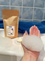 Kvitok Varázslatos habfürdő Azúrpart 60 g - gyönyörűen habzik
