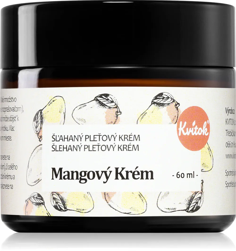 Kvitok Mangókrém érzékeny és száraz bőrre (60 ml) - új formula