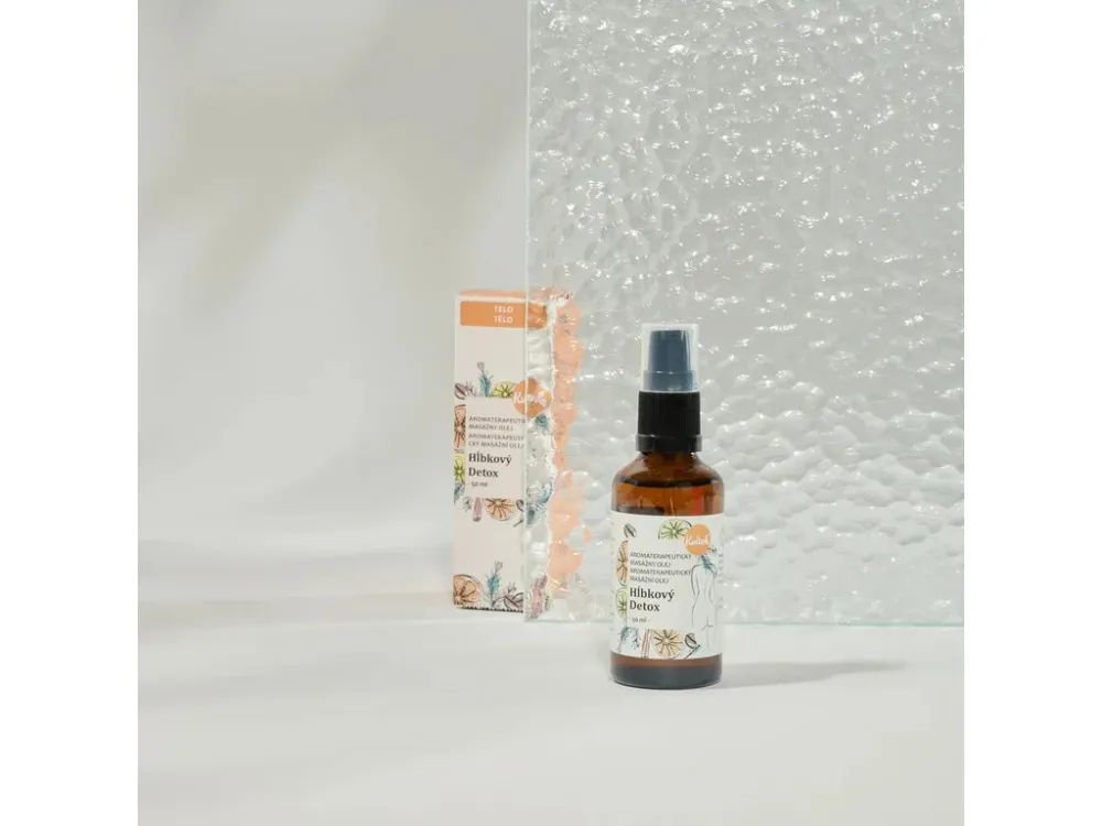 Kvitok Masszázsolaj cellulit ellen Mély méregtelenítés (50 ml) - aktiválja a nyirok mikrocirkulációt