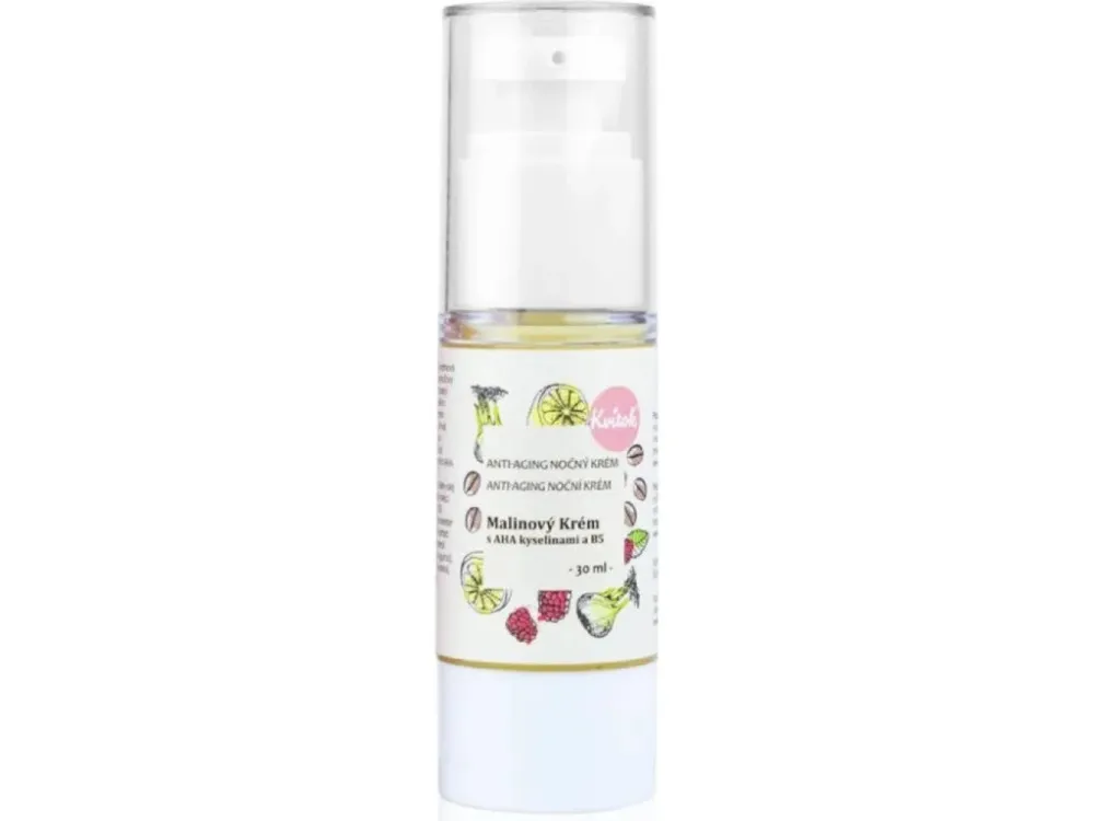 Kvitok Éjszakai málnakrém érett bőrre 40 (30 ml) - hidratál és feszesít