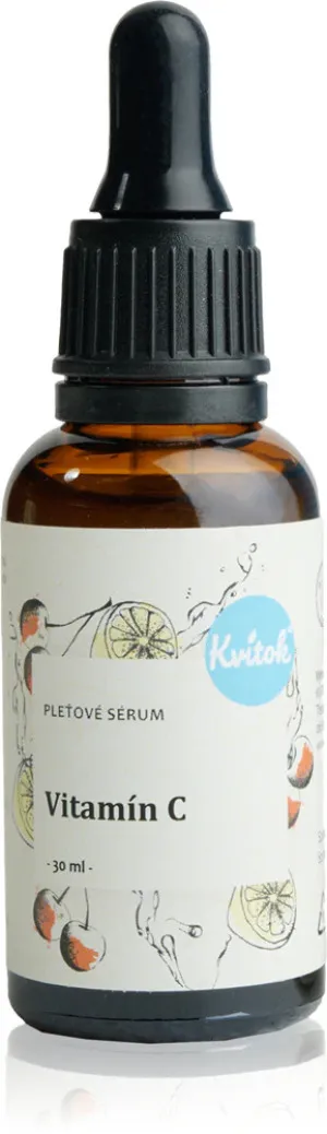 Kvitok Arcszérum - C-vitamin (10 ml) - öregedésgátló hatása