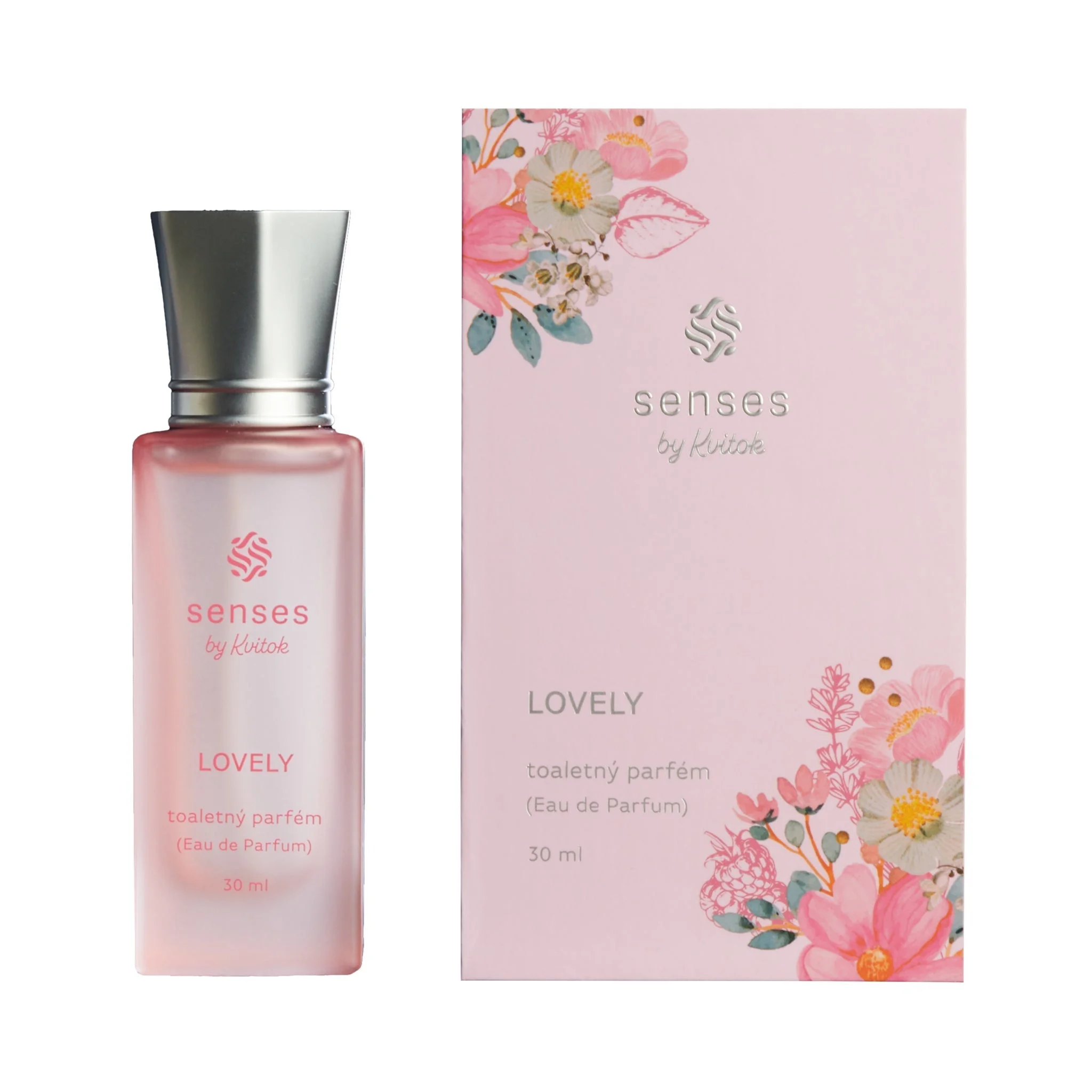 Kvitok Senses Lovely parfüm - minta (2 ml) - rózsa, vanília és citrusok illatával