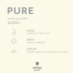 Kvitok Senses Toalettparfüm Pure - minta (2 ml) - jázminos-virágos illat
