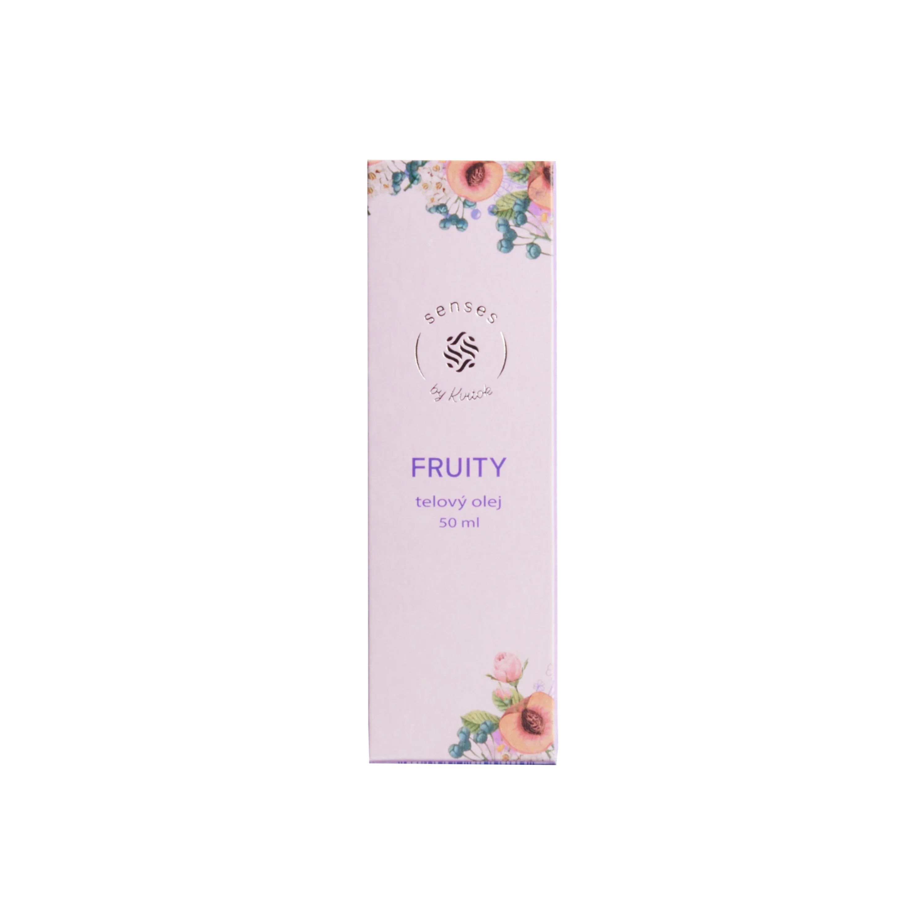 Kvitok Senses Tápláló testolaj Fruity (50 ml) - málna, ribizli és vanília illatával