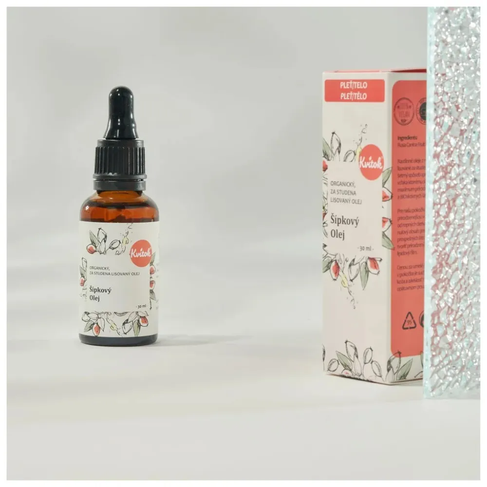 Kvitok Csipkebogyó olaj BIO (30 ml) - hidegen sajtolt
