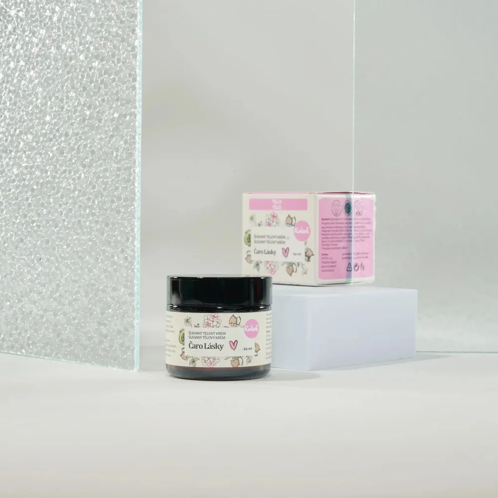 Kvitok Whipped Body Cream Magic of Love (60 ml) - a száraz és igénybevett bőrre