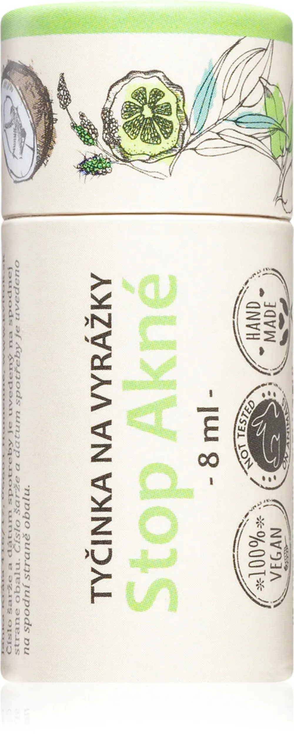 Kvitok SOS Zink stick pattanásokra és ajakherpeszekre (8 ml) - cink-oxiddal