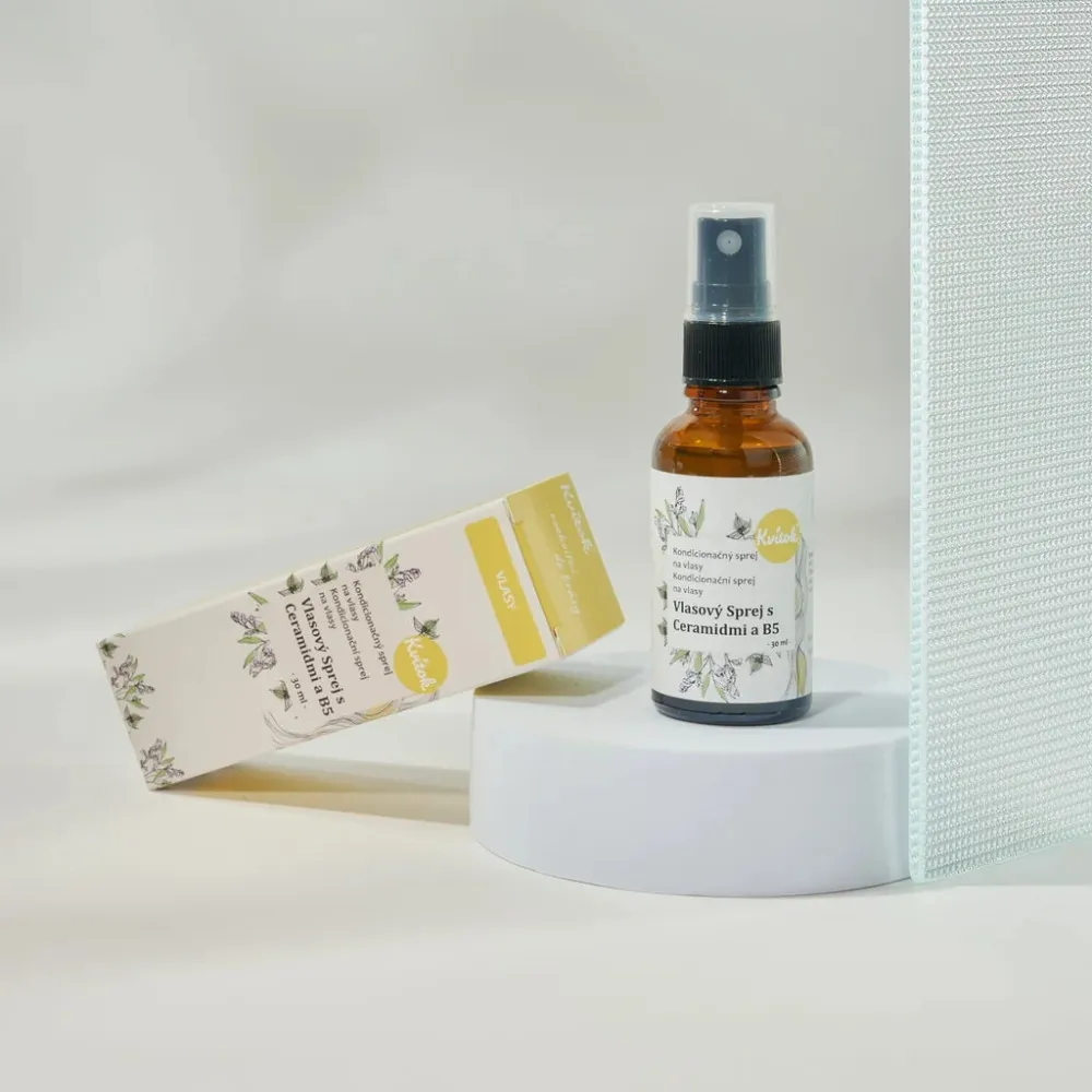 Kvitok Hajpakolás és hajvédő spray (30 ml) - ceramidokkal és b5 provitaminnal