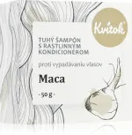 Kvitok Merev sampon kondicionálóval Maca XXL (50 g) - serkenti a haj növekedését