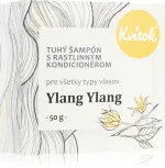 Kvitok Kemény sampon kondicionálóval könnyű hajra Ylang Ylang XXL (50 g) - gyönyörűen habzik