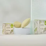 Kvitok Szilárd sampon korpásodás elleni kondicionálóval Moringa (25 g) - csillogó, korpamentes haj