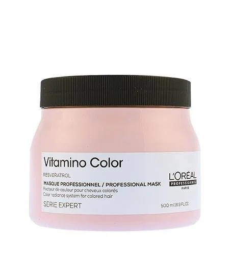 Professionnel Serie Expert Vitamino Color fényfokozó maszk festett hajra 500 ml