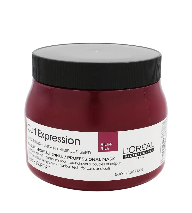 Serie Expert Curl Expression Rich intenzív hidratáló hajmaszk hullámos és göndör hajra 500 ml