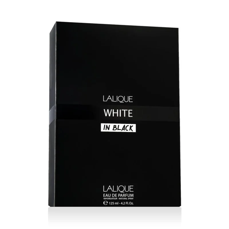 White in Black Eau de Parfum férfiaknak 125 ml