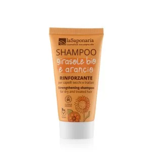 laSaponaria BIO sampon napraforgóval és édesnarancssal 30 ml