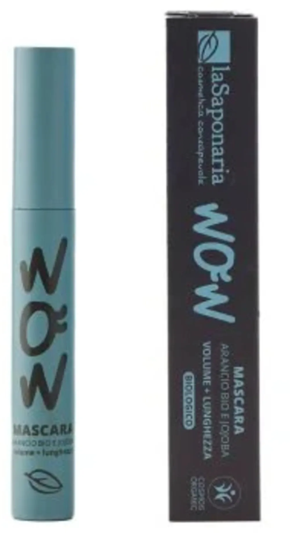 laSaponaria Szempillaspirál Volume & Length BIO jojobaolajjal - fekete (10 ml) - a dúsabb és hosszabb szempillákért