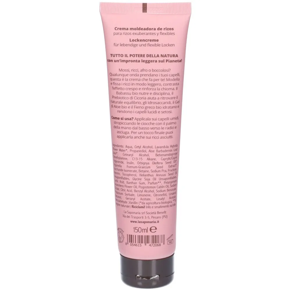 laSaponaria Kiöblítetlen szérum göndör hajra (150 ml)