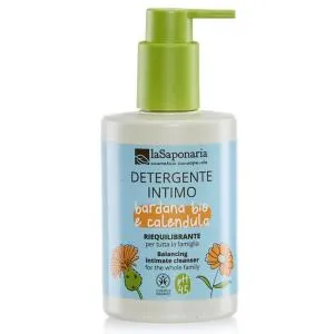 laSaponaria BIO intim gél (200 ml) - fenntartja a természetes ph 4,5-t.