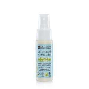 laSaponaria Öblítés nélküli intim spray BIO zöld teával (50 ml) - gyors intim tisztaság bármikor és bárhol