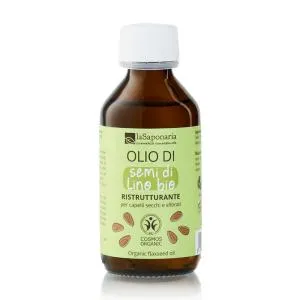 laSaponaria Hidegen sajtolt lenmag hajolaj BIO (100 ml)