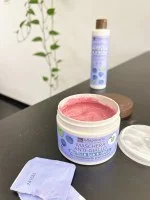 laSaponaria No yellow hajmaszk ősz hajra Amlával és áfonyával (200 ml) – semlegesíti a sárgás árnyalatokat