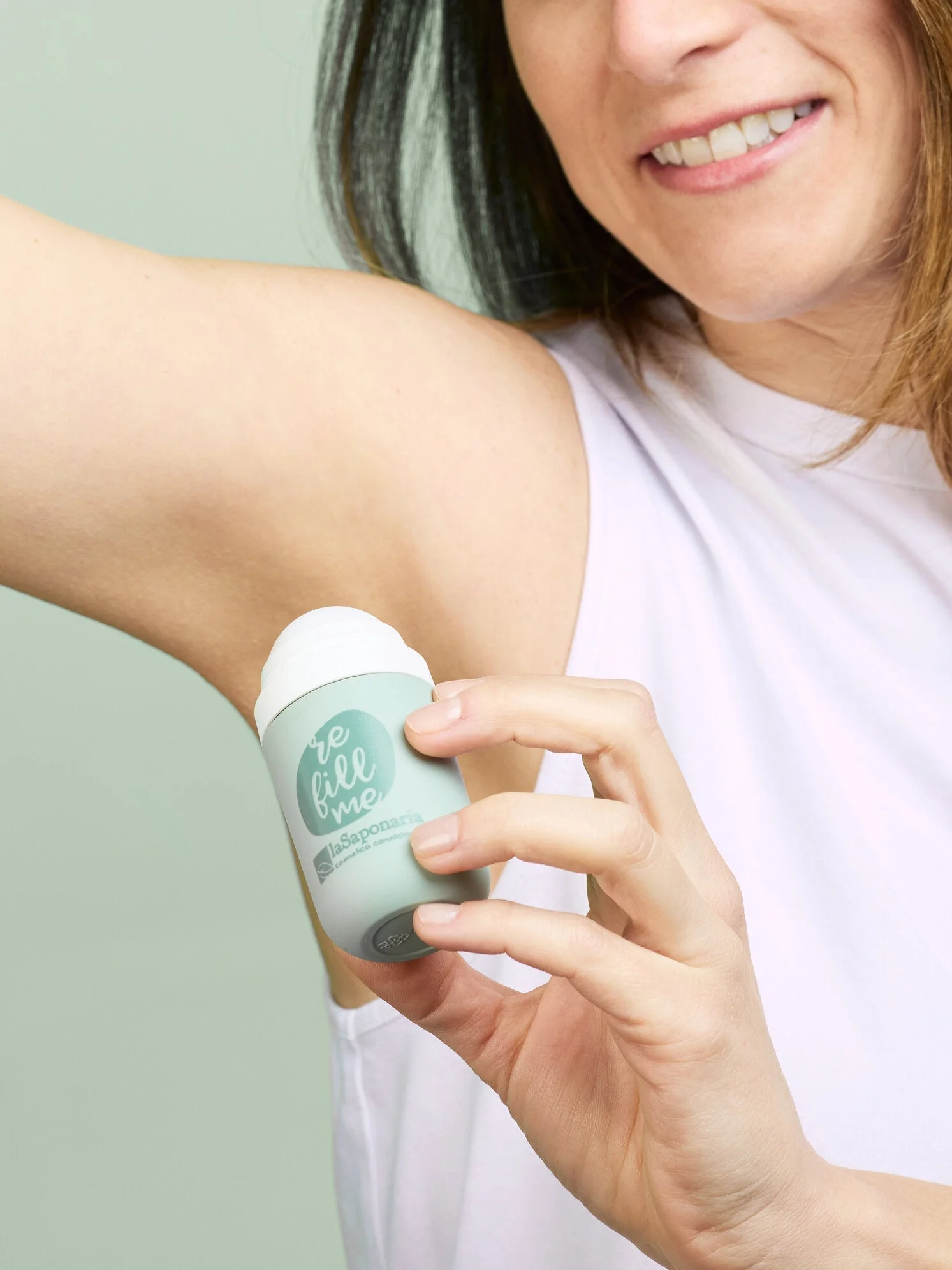 laSaponaria Sunrise roll-on dezodor utántöltő - BIO mangó és grépfrút (40 ml) - trópusi illat