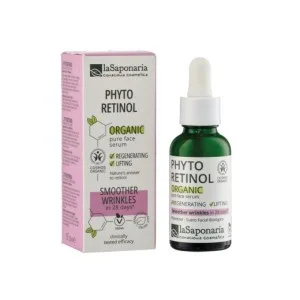 laSaponaria Arcszérum - Fitoretinol BIO (30 ml) - regenerálja és ragyogóbbá teszi az arcbőrt