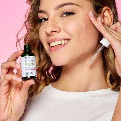 laSaponaria Arcszérum - Fitoretinol BIO (30 ml) - regenerálja és ragyogóbbá teszi az arcbőrt