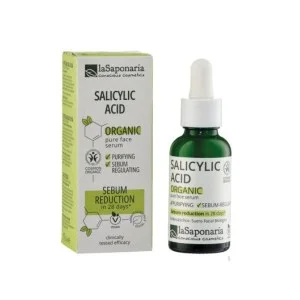 laSaponaria Arcszérum - BIO szalicilsav (30 ml) - aknéra hajlamos bőrre