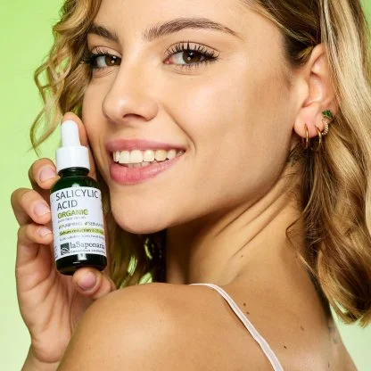 laSaponaria Arcszérum - BIO szalicilsav (30 ml) - aknéra hajlamos bőrre