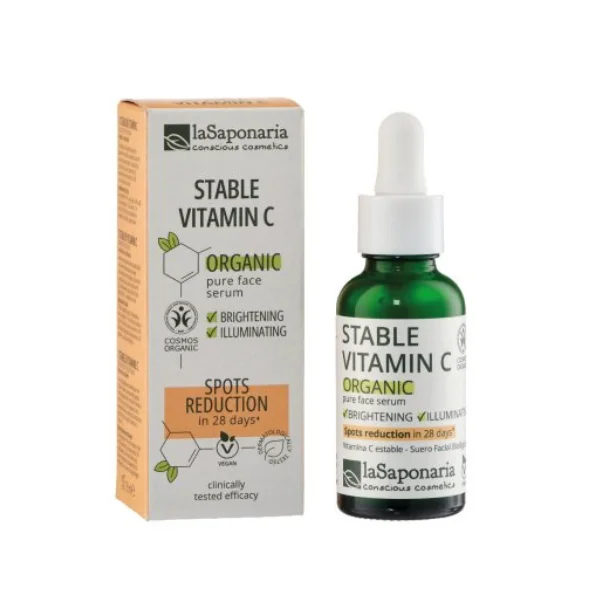 laSaponaria Arcszérum - BIO C-vitamin (30 ml) - a friss és ragyogó arcbőrért