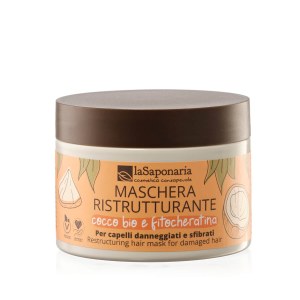 Újjáépítő hajmaszk kókusszal és fitokeratinnal (200 ml)