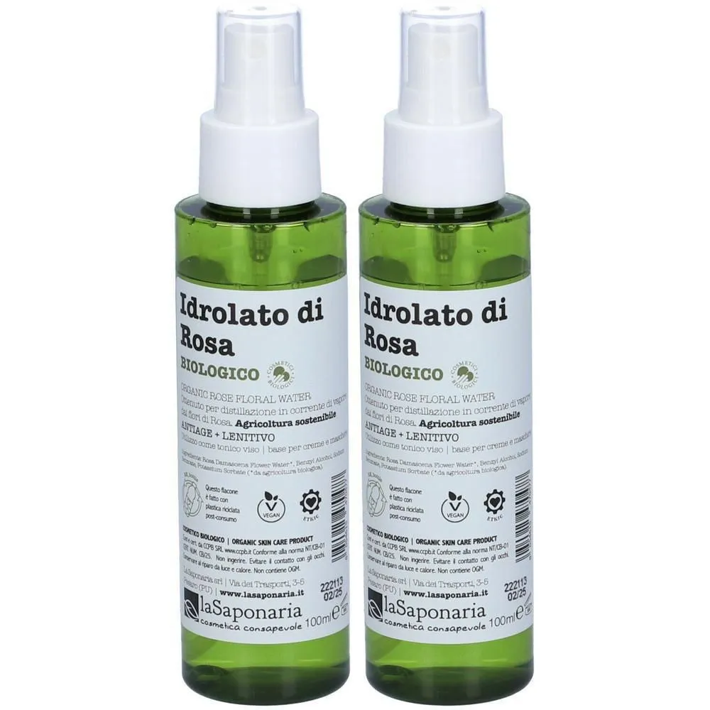 laSaponaria Rózsa virágvíz BIO (100 ml)