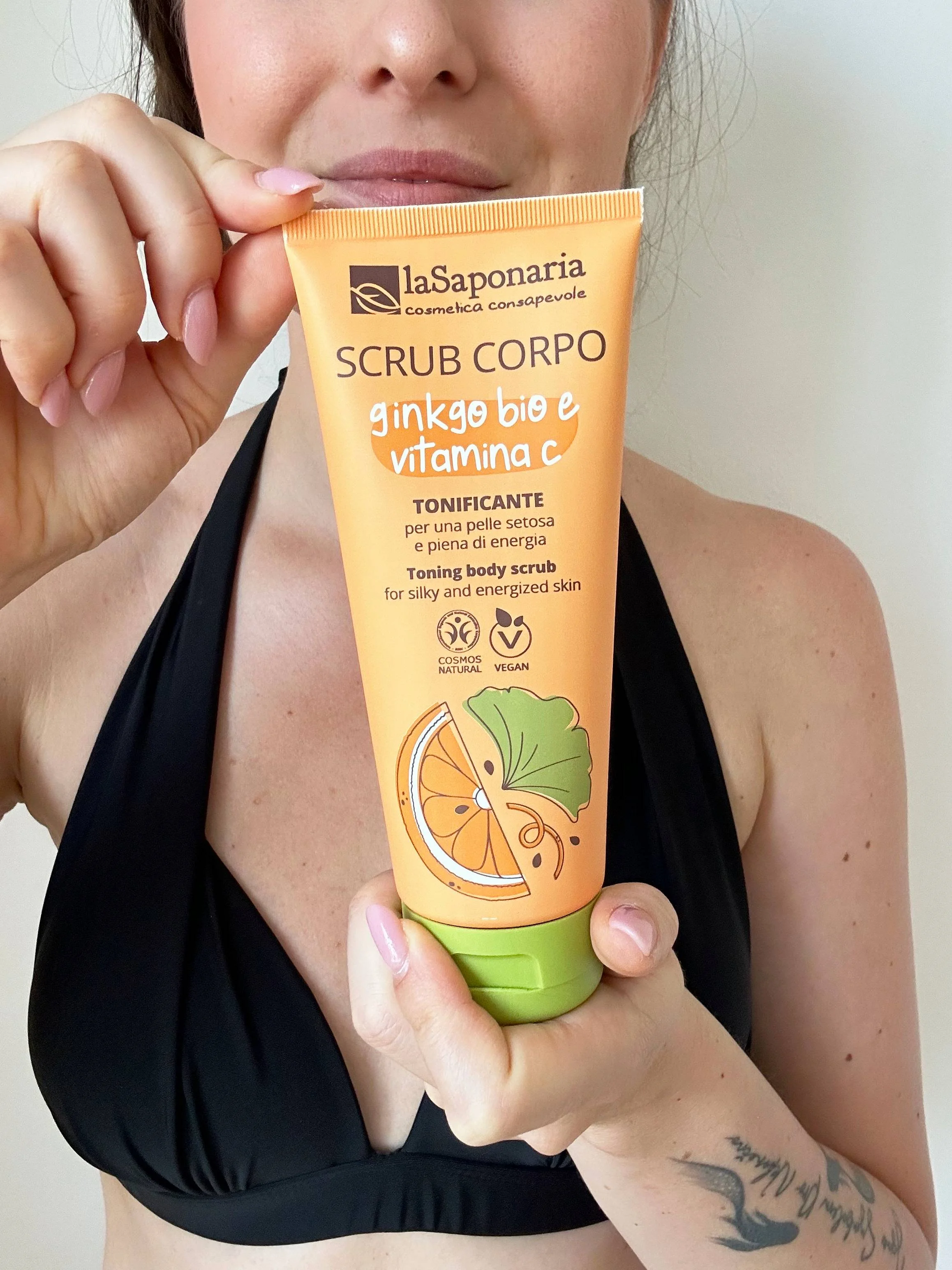 laSaponaria Testradír BIO ginkgo bilobával és C-vitaminnal 30 ml - a selymes és ragyogó bőrért