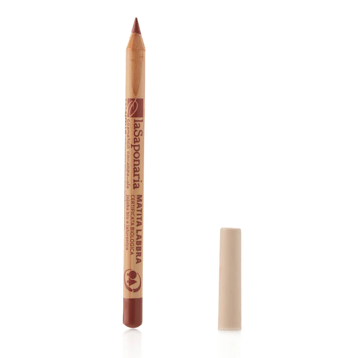 laSaponaria BIO jojobás ajakkontúrceruza (1,1 g) Warm Nude – 3 árnyalat