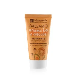 laSaponaria Tápláló hajkondicionáló napraforgóval és avokádóval száraz és károsodott hajra 30 ml