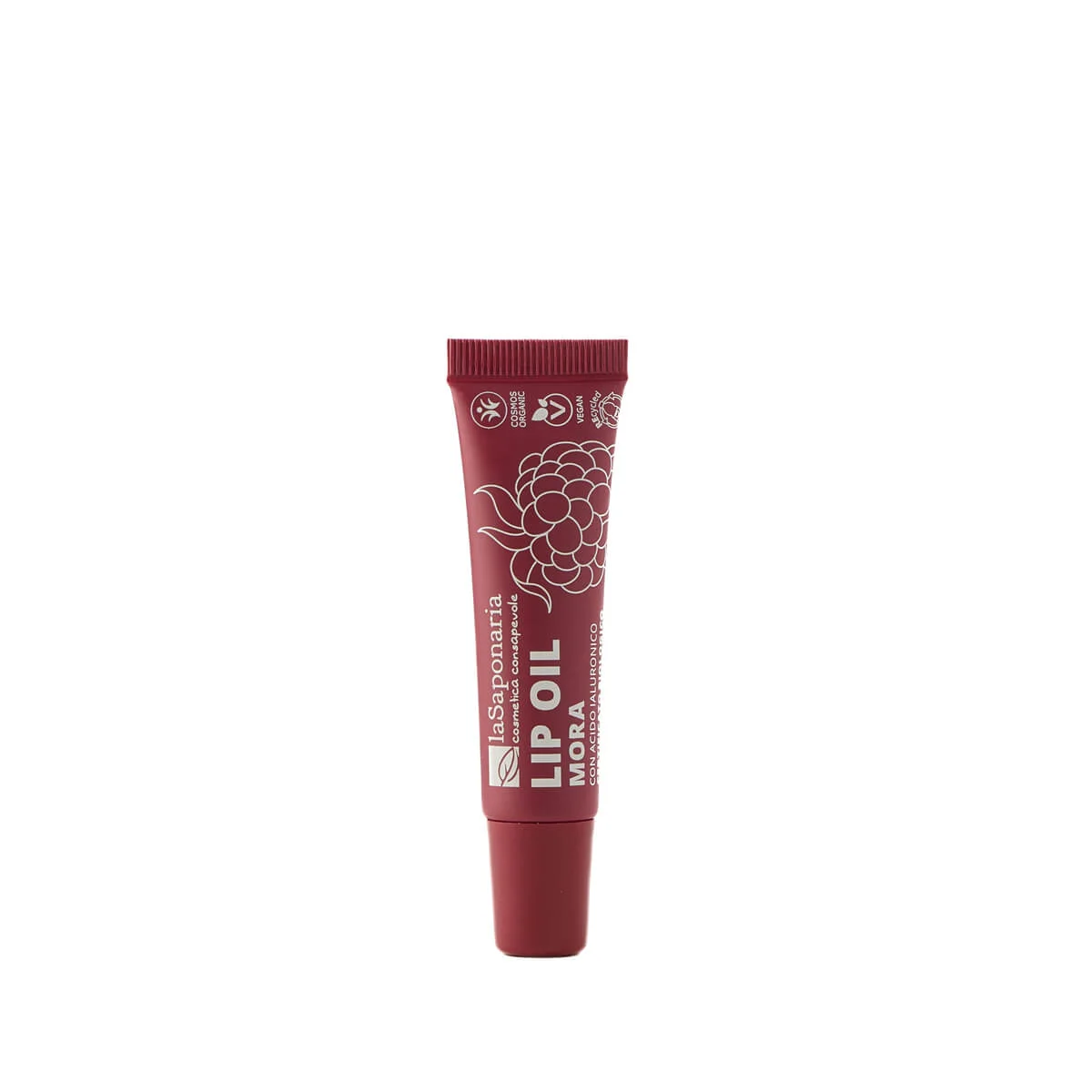 laSaponaria Tápláló BIO szederes ajakolaj - Intense Blackberry (12 ml) - fényes és mélyen táplált ajkakért