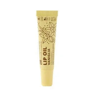 laSaponaria Tápláló BIO vaníliás ajakolaj – átlátszó (12 ml) – fényes és mélyen táplált ajkakért