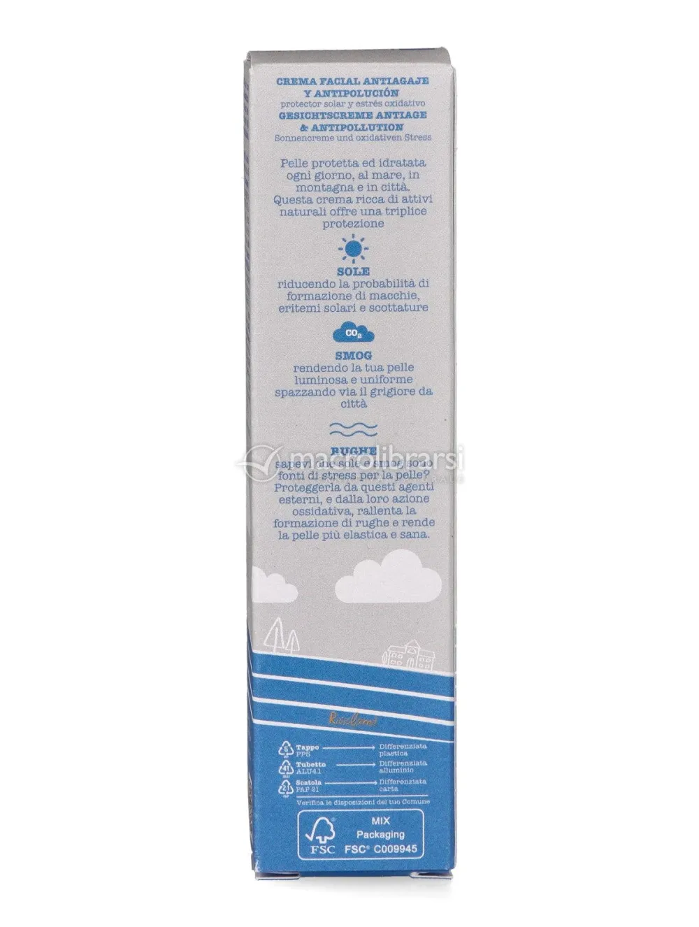 laSaponaria Feszesítő és bőrvédő krém SPF 30 BIO (40 ml)