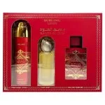 Badee Al Oud Sublime ajándékszett - 100 ml + 200 ml parfümös spray + hajpermet parfümvíz 50 ml