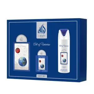 Lattafa Pride Art Of Universe EDP 100 ml + EDP 20 ml + DEO spray 200 ml UNISEX