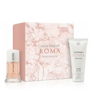 Laura Biagiotti Roma Fiori Bianchi eau de toilette nőknek 25 ml + BL
