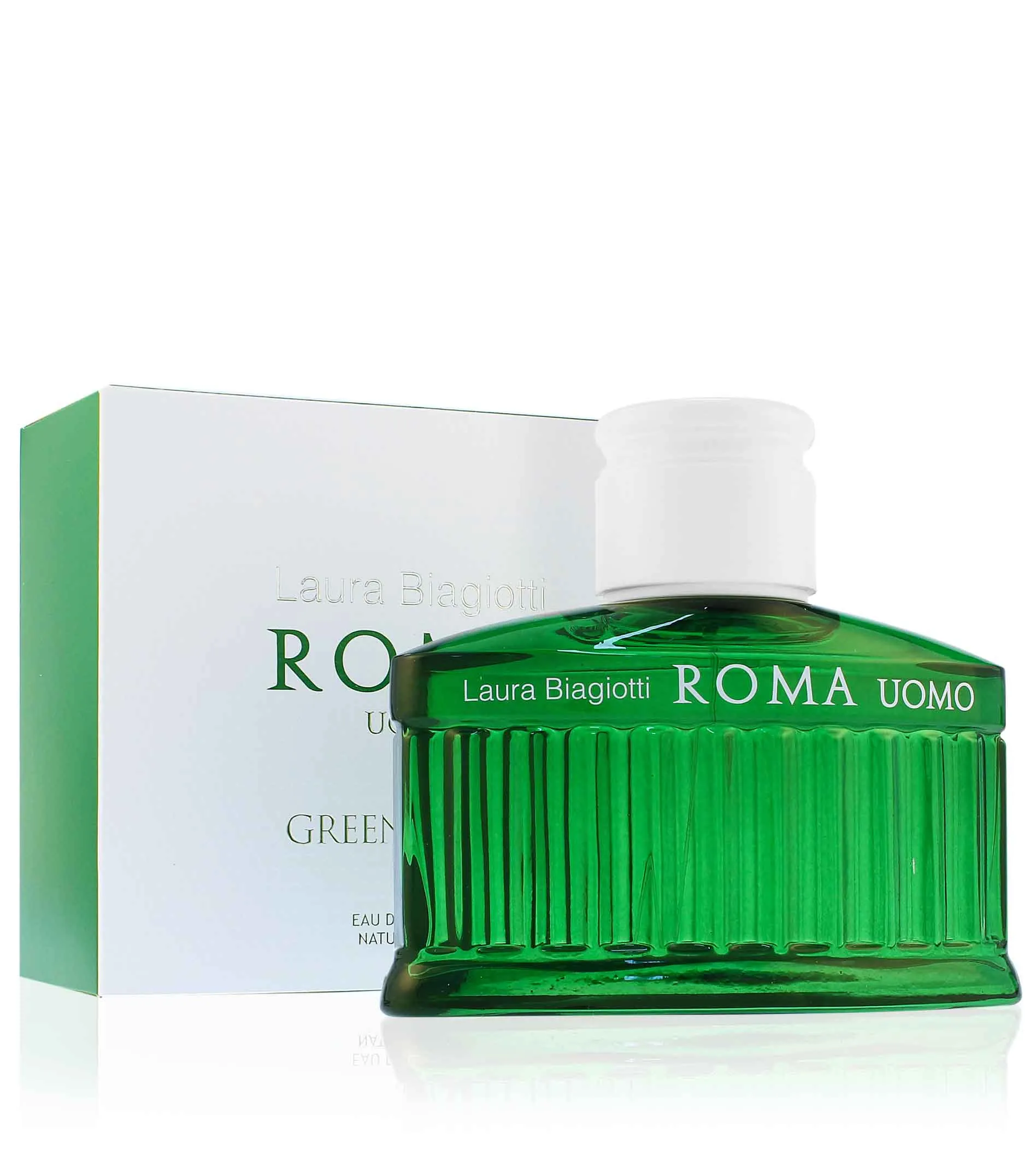 Laura Biagiotti Roma Uomo Green Swing eau de toilette férfiaknak 40 ml