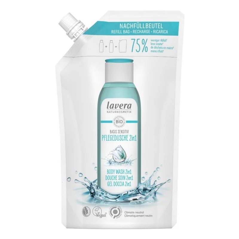 Lavera Basis Sensitive 2 az 1-ben tusfürdő testre és hajra 250 ml - érzékeny bőrre is