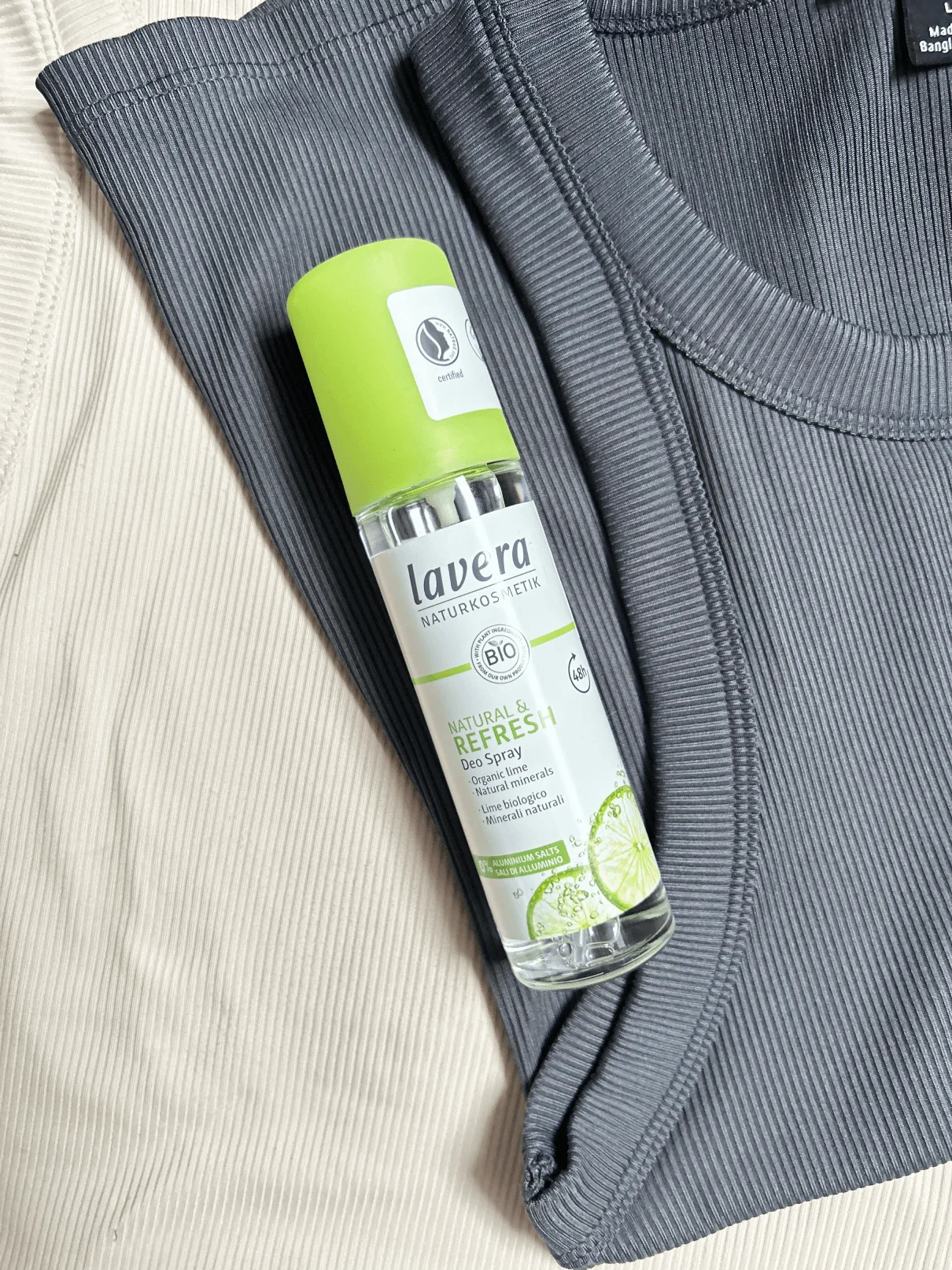 Lavera Refresh spray dezodor - lime (75 ml) - akár 48 órás védelem