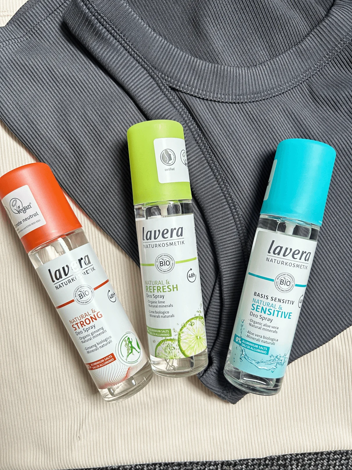 Lavera Refresh spray dezodor - lime (75 ml) - akár 48 órás védelem